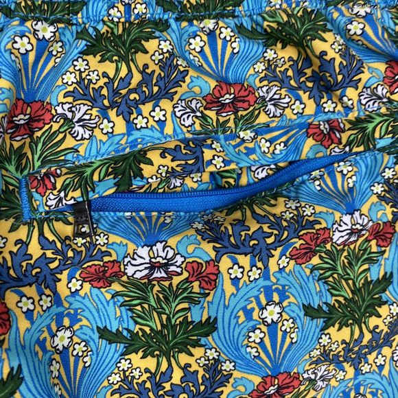 NWT Onia Mens Small Charles 7 Swim Trunks Floral Coral Vines Liberty Lined $225 - Picture 16 of 16